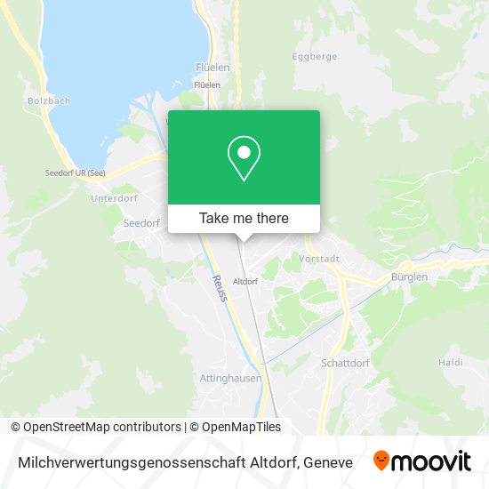 Milchverwertungsgenossenschaft Altdorf map