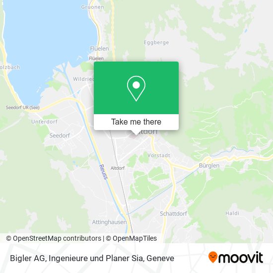Bigler AG, Ingenieure und Planer Sia map