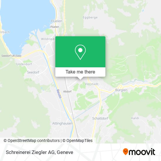 Schreinerei Ziegler AG map