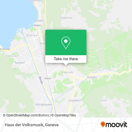 Haus der Volksmusik map