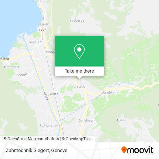 Zahntechnik Siegert map