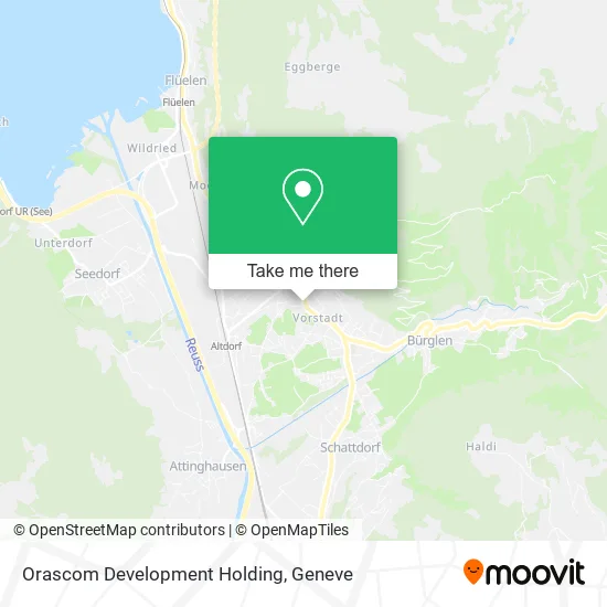 Orascom Development Holding map