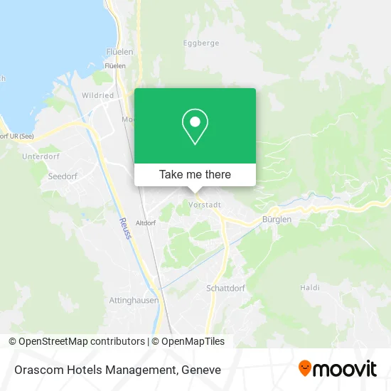 Orascom Hotels Management map