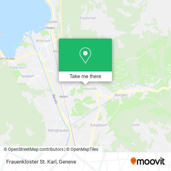 Frauenkloster St. Karl map
