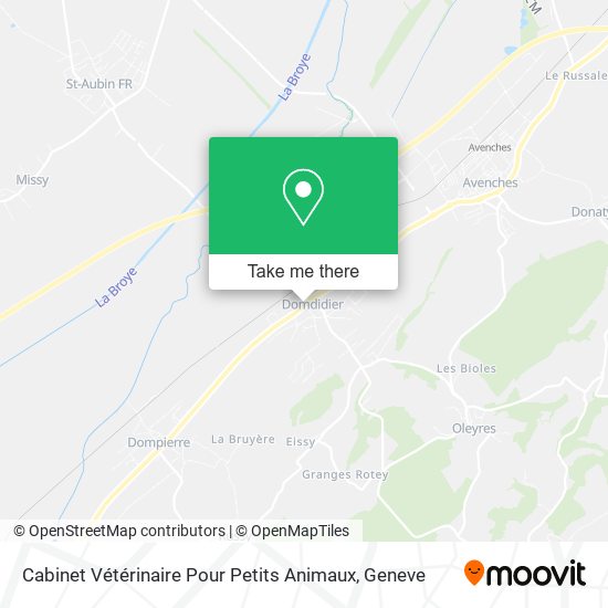 Cabinet Vétérinaire Pour Petits Animaux map