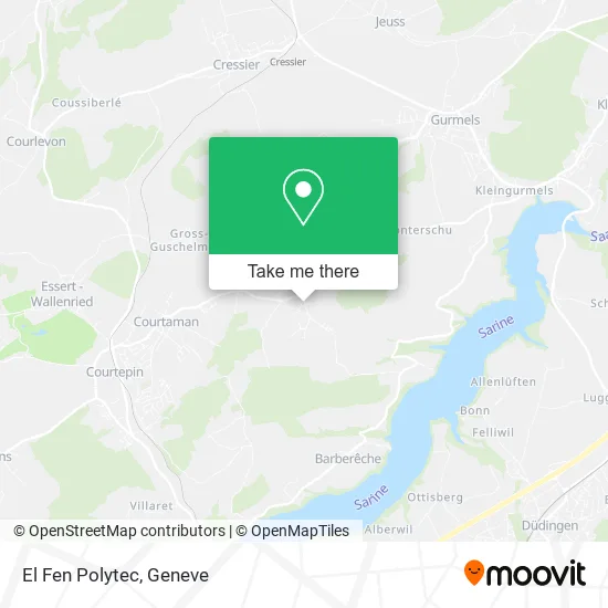 El Fen Polytec map
