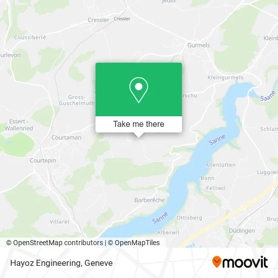 Hayoz Engineering map