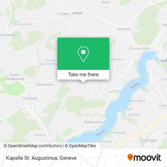 Kapelle St. Augustinus map