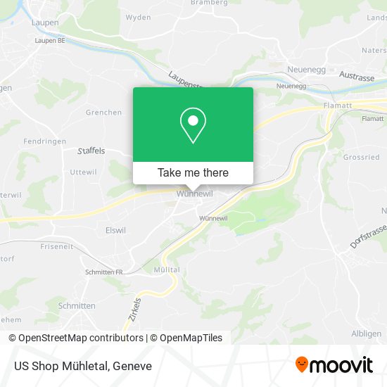 US Shop Mühletal map