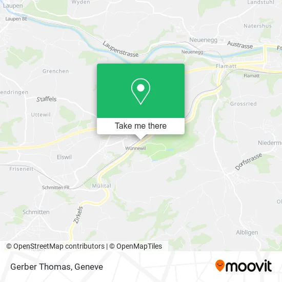 Gerber Thomas map