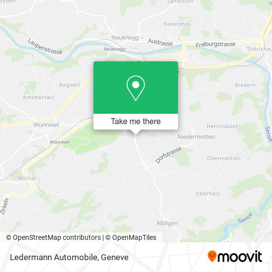 Ledermann Automobile map