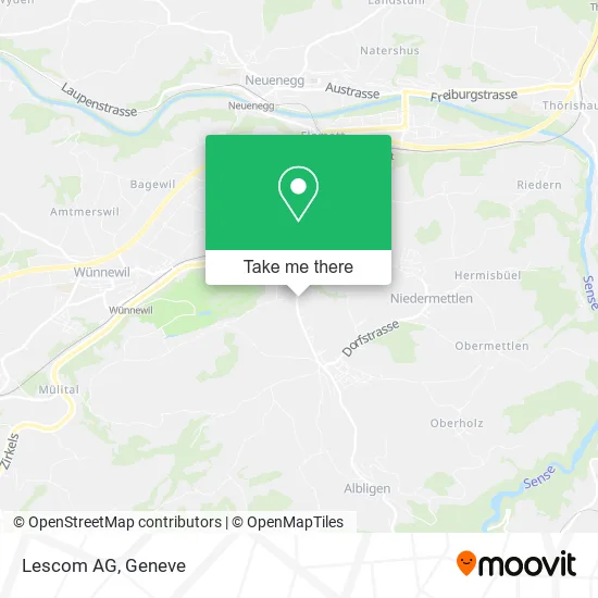 Lescom AG map