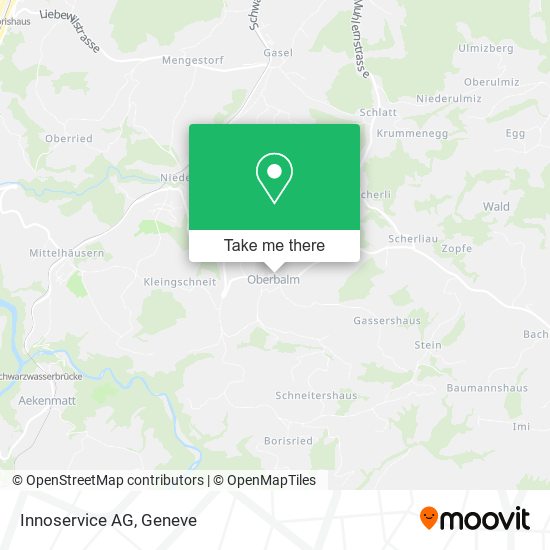 Innoservice AG map