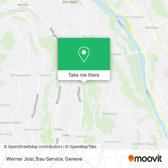 Werner Josi, Bau-Service map