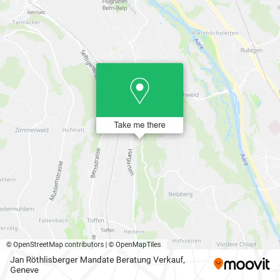 Jan Röthlisberger Mandate Beratung Verkauf map