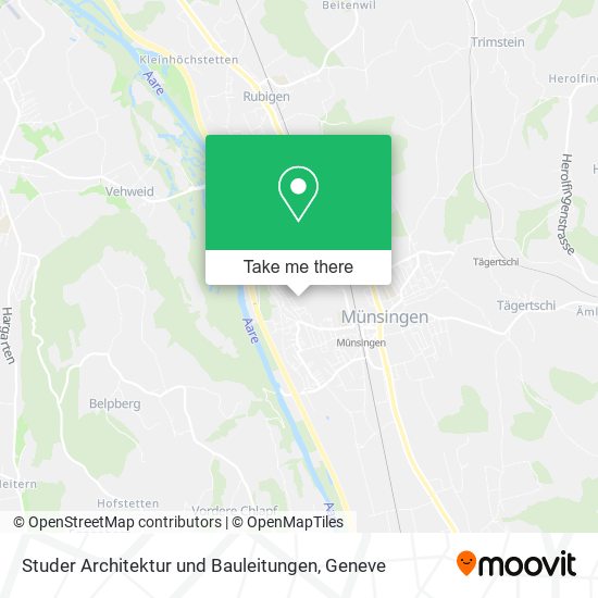 Studer Architektur und Bauleitungen map