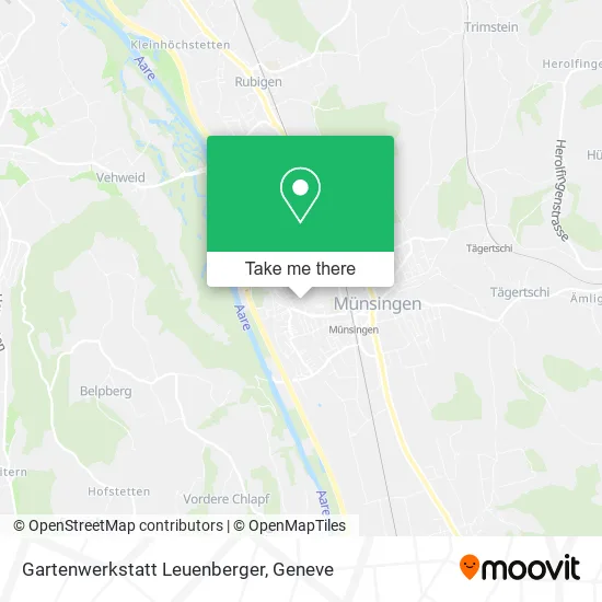 Gartenwerkstatt Leuenberger map