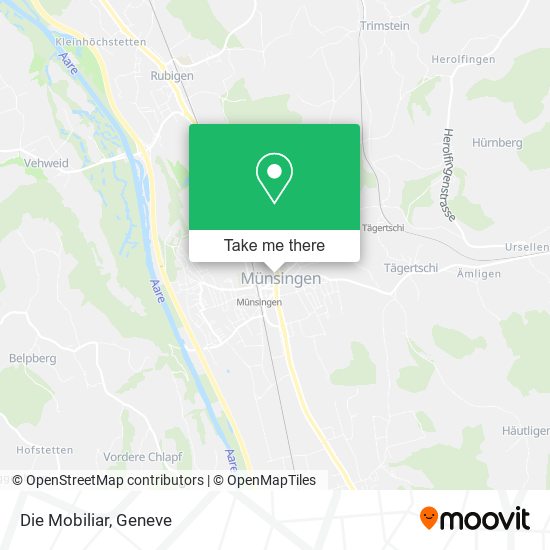 Die Mobiliar map