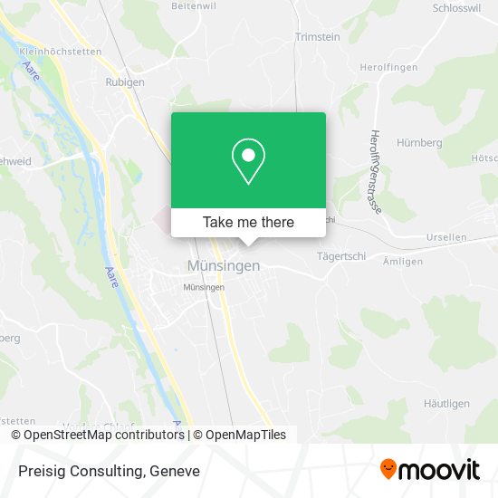 Preisig Consulting map