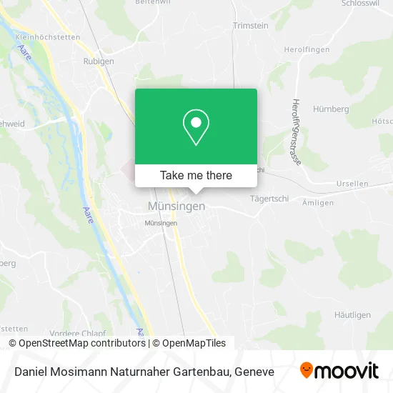 Daniel Mosimann Naturnaher Gartenbau map