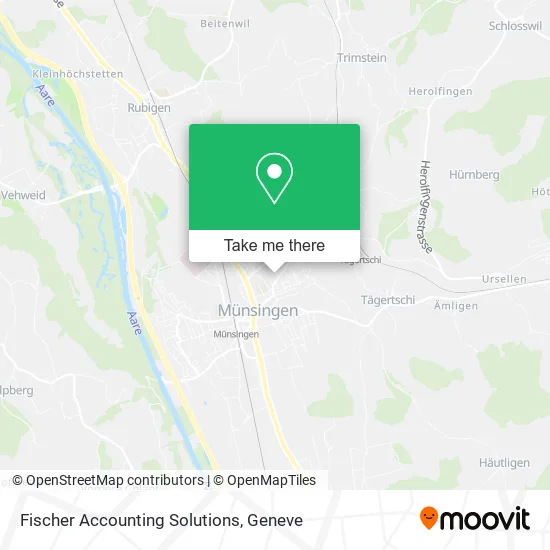 Fischer Accounting Solutions map