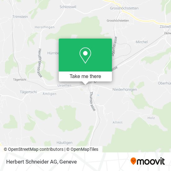 Herbert Schneider AG map