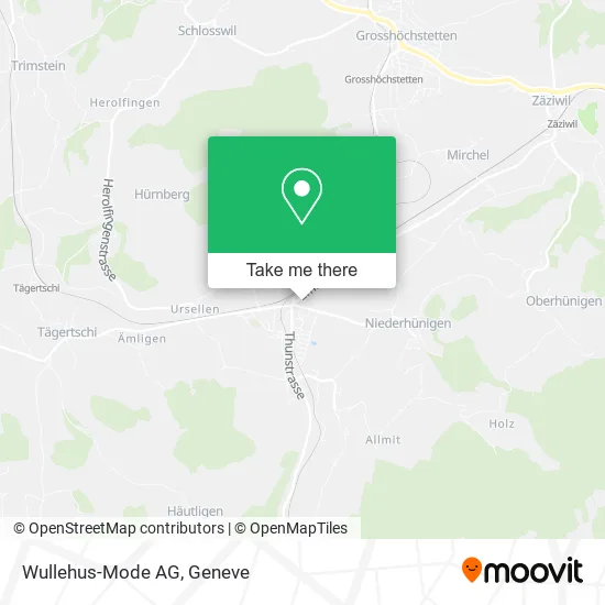 Wullehus-Mode AG map