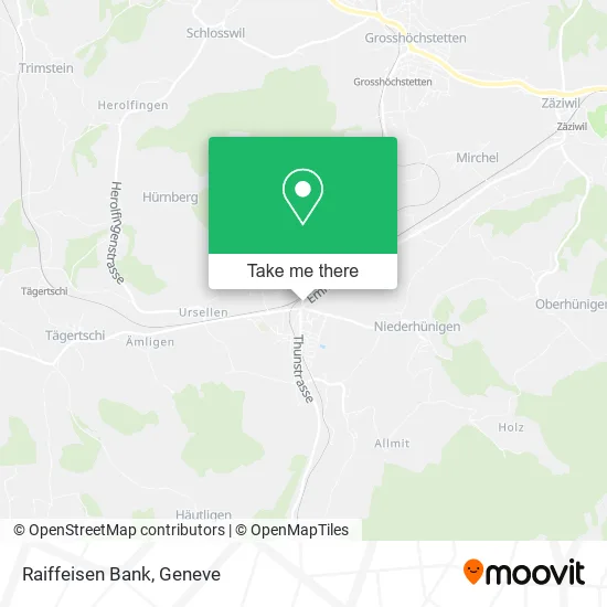 Raiffeisen Bank map