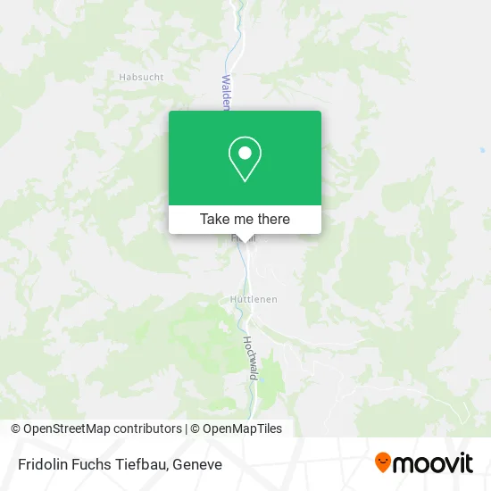 Fridolin Fuchs Tiefbau map