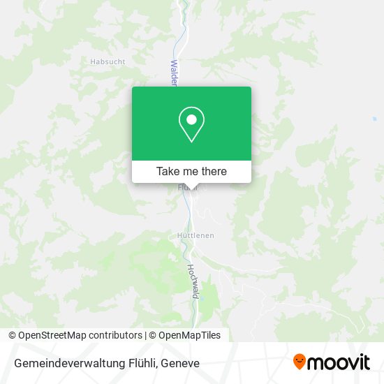 Gemeindeverwaltung Flühli map