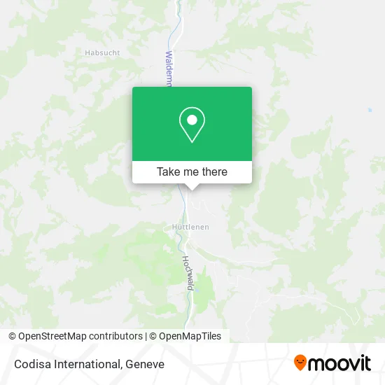 Codisa International map