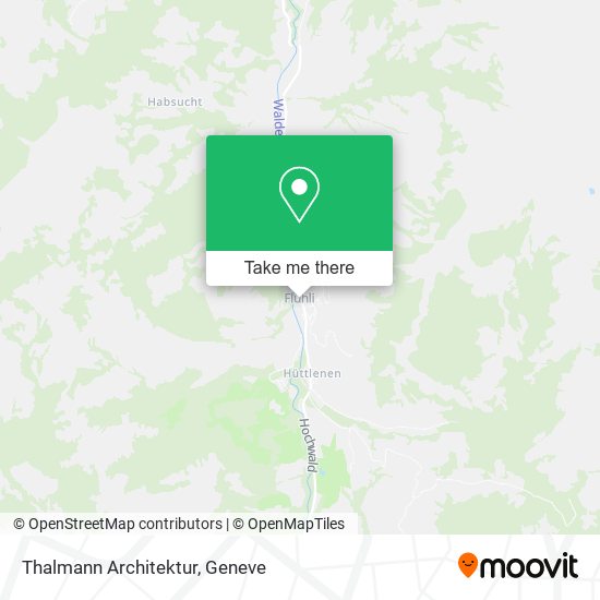 Thalmann Architektur map