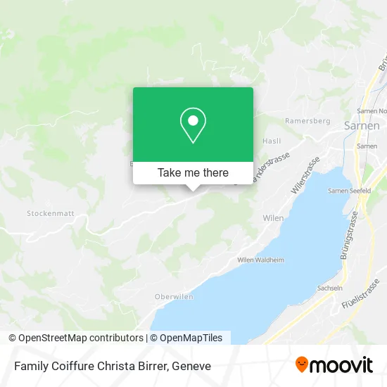 Family Coiffure Christa Birrer map