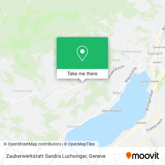 Zauberwerkstatt Sandra Luchsinger map