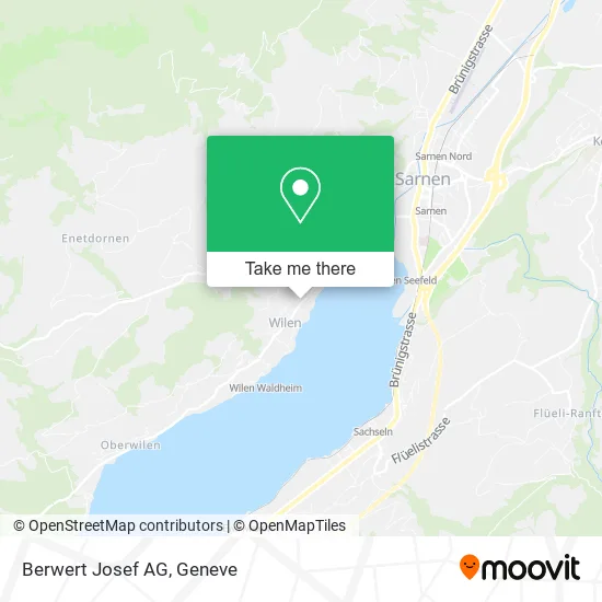 Berwert Josef AG map