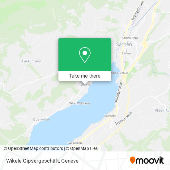 Wikele Gipsergeschäft map