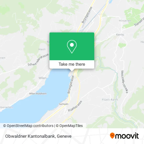 Obwaldner Kantonalbank map