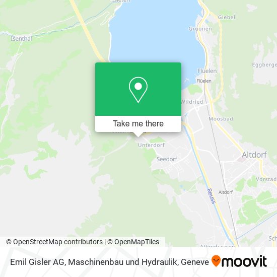 Emil Gisler AG, Maschinenbau und Hydraulik map