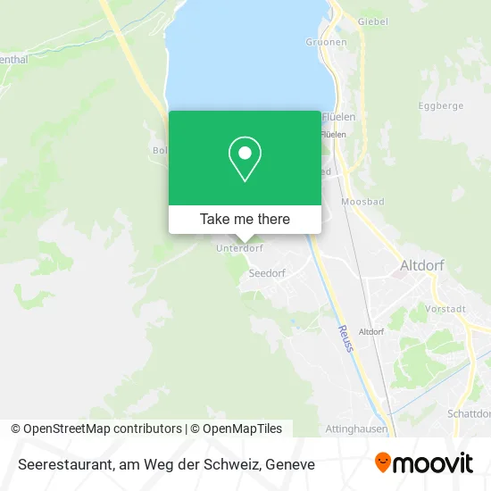 Seerestaurant, am Weg der Schweiz map