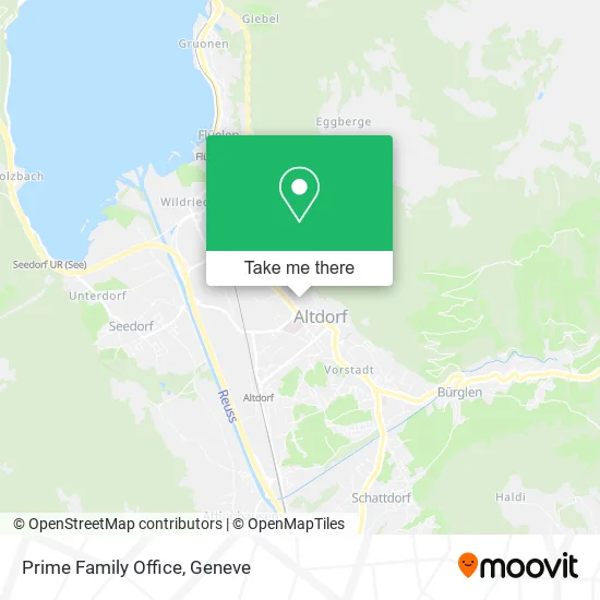 Prime Family Office map