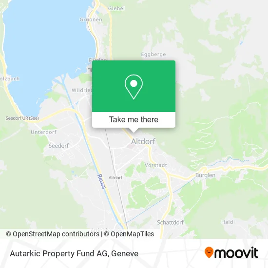 Autarkic Property Fund AG map