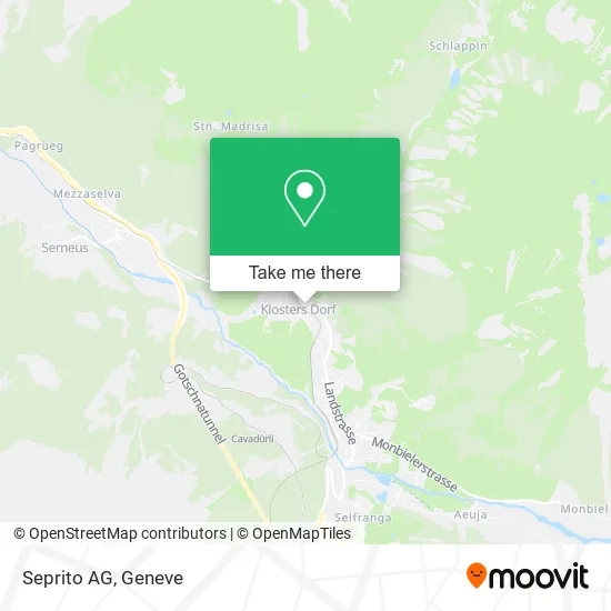 Seprito AG map