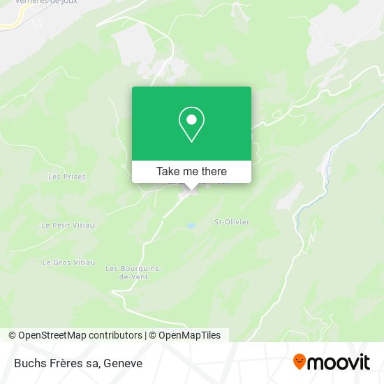 Buchs Frères sa map