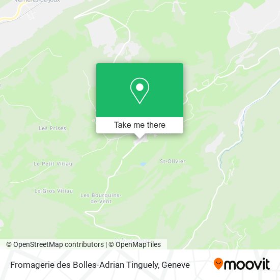 Fromagerie des Bolles-Adrian Tinguely map