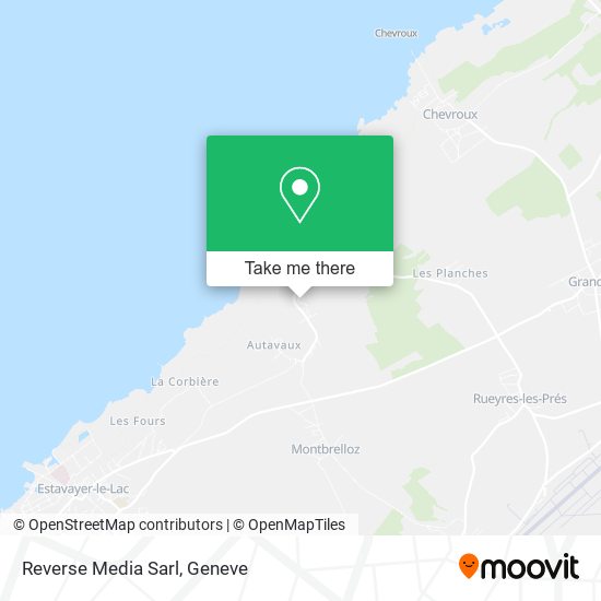 Reverse Media Sarl map