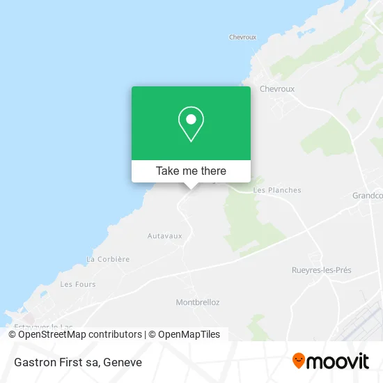 Gastron First sa map