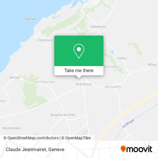 Claude Jeanmairet map