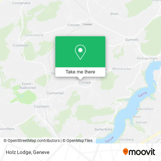 Holz Lodge map