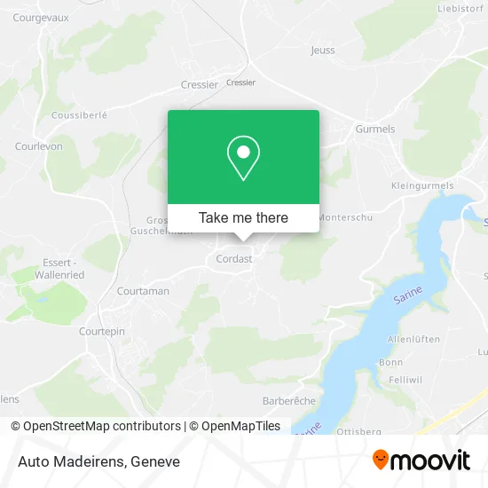 Auto Madeirens map