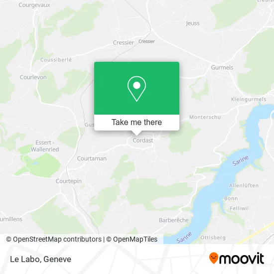 Le Labo map
